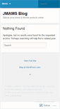 Mobile Screenshot of jmamsblog.wordpress.com