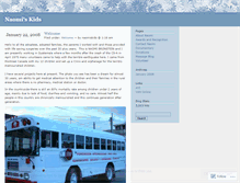 Tablet Screenshot of naomiskids.wordpress.com