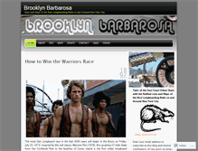 Tablet Screenshot of brooklynbarbarosa.wordpress.com