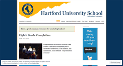 Desktop Screenshot of hartforduniversityschool.wordpress.com