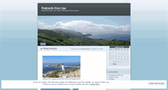 Desktop Screenshot of postcardsfromlisa.wordpress.com