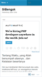 Mobile Screenshot of bengak.wordpress.com