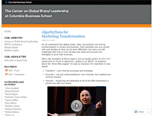 Tablet Screenshot of brandleadership.wordpress.com
