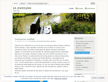 Tablet Screenshot of elpantano.wordpress.com