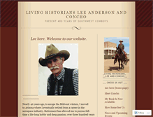 Tablet Screenshot of cowboyhistory.wordpress.com