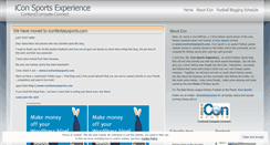 Desktop Screenshot of iconfantasysports.wordpress.com