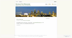 Desktop Screenshot of kansascityblogger.wordpress.com