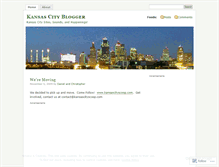 Tablet Screenshot of kansascityblogger.wordpress.com