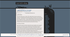 Desktop Screenshot of halfkill.wordpress.com