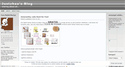 Desktop Screenshot of justzhaa.wordpress.com