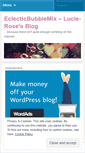 Mobile Screenshot of lucierose.wordpress.com