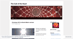 Desktop Screenshot of calloftheheart.wordpress.com