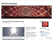 Tablet Screenshot of calloftheheart.wordpress.com