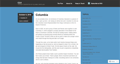 Desktop Screenshot of columbia2.wordpress.com