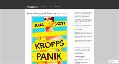 Desktop Screenshot of kroppsbild.wordpress.com