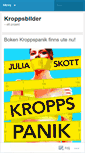 Mobile Screenshot of kroppsbild.wordpress.com