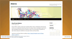 Desktop Screenshot of iadarna.wordpress.com