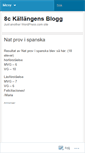 Mobile Screenshot of 8ckallangen.wordpress.com