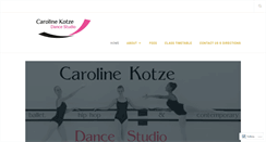 Desktop Screenshot of ckdance.wordpress.com