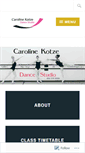 Mobile Screenshot of ckdance.wordpress.com