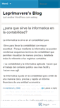 Mobile Screenshot of leprimavere.wordpress.com
