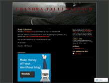 Tablet Screenshot of chandravalli.wordpress.com