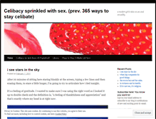 Tablet Screenshot of moderndaycelibate.wordpress.com