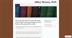 Desktop Screenshot of abbeystrauss.wordpress.com