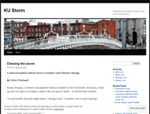 Tablet Screenshot of kustorm.wordpress.com