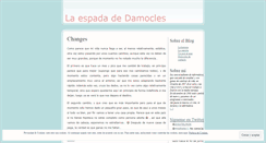 Desktop Screenshot of espadadedamocles.wordpress.com