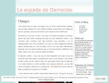 Tablet Screenshot of espadadedamocles.wordpress.com