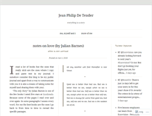 Tablet Screenshot of detender.wordpress.com