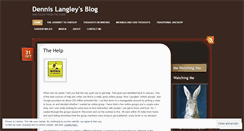 Desktop Screenshot of langleyblog.wordpress.com