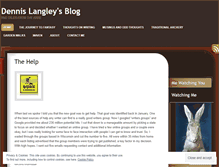 Tablet Screenshot of langleyblog.wordpress.com