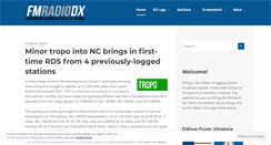 Desktop Screenshot of fmradiodx.wordpress.com