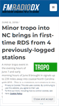 Mobile Screenshot of fmradiodx.wordpress.com
