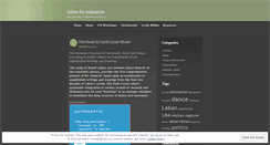 Desktop Screenshot of labanforanimators.wordpress.com