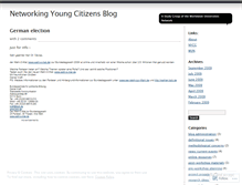 Tablet Screenshot of networkingyoungcitizens.wordpress.com