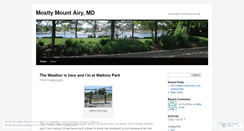 Desktop Screenshot of mostlymountairy.wordpress.com