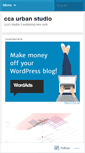 Mobile Screenshot of ccaurbanstudio.wordpress.com