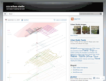 Tablet Screenshot of ccaurbanstudio.wordpress.com
