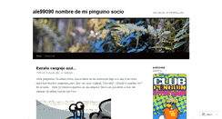 Desktop Screenshot of ale99090.wordpress.com