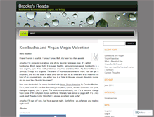 Tablet Screenshot of brookesreads.wordpress.com