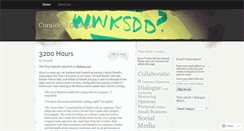 Desktop Screenshot of curatorofdialogue.wordpress.com