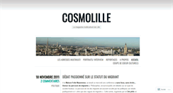 Desktop Screenshot of cosmolille.wordpress.com