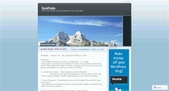 Desktop Screenshot of bookpeaks.wordpress.com