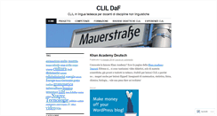 Desktop Screenshot of clildaf.wordpress.com