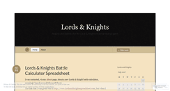 Desktop Screenshot of landkgame.wordpress.com