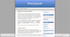 Desktop Screenshot of inovacaonobrasil.wordpress.com