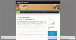 Desktop Screenshot of javiercarpintero.wordpress.com